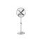 Metal Pedestal Fan 16 Inch Oscillating Adjustable Height 3 Speed